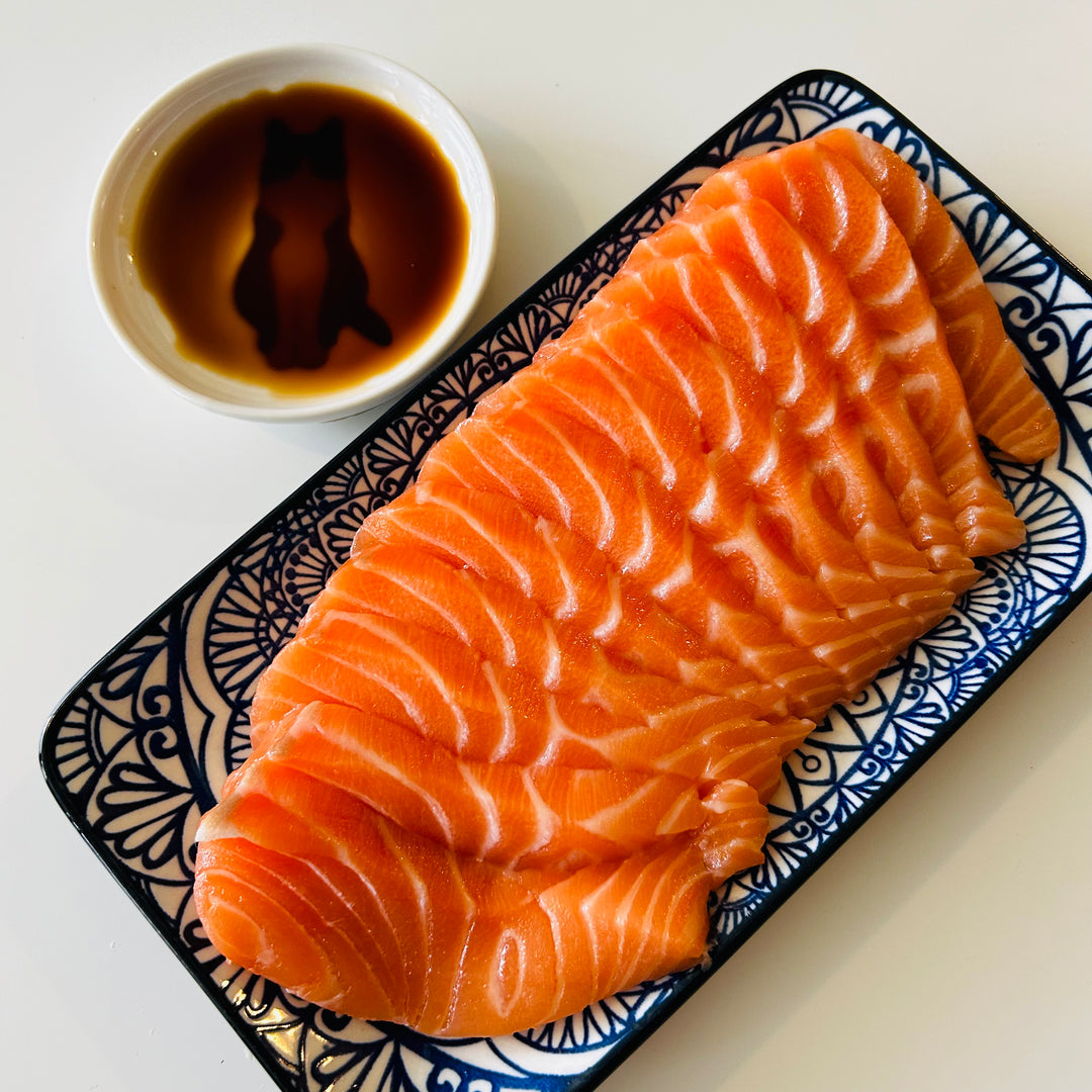 Frozen Salmon Saku 三文魚柳刺身 (~250g)